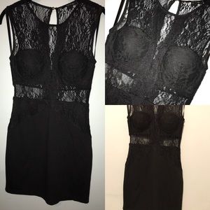 Black Lace Dress
